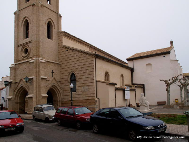 VISTA SUROESTE DEL TEMPLO